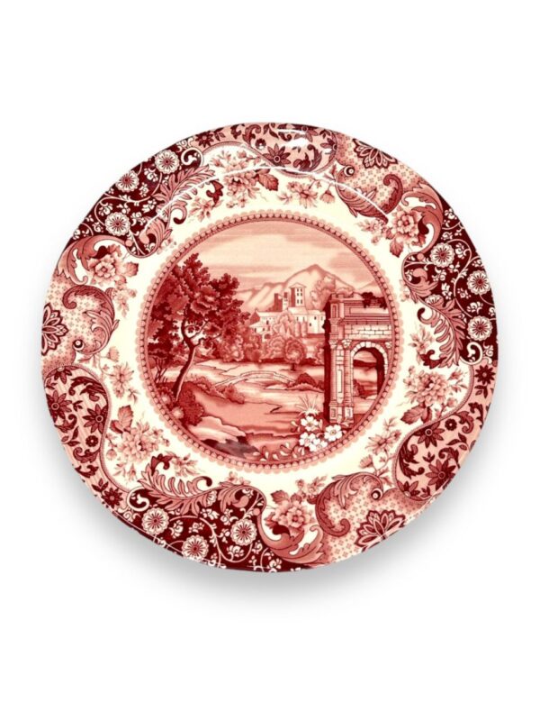 LS LUXURIOUS ROME PINK QUARTER /SALAD PLATE 8.1inch