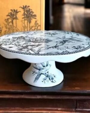 LS LUXURIOUS Adelaide Sky Blue Cake Stand Large Top Dia-22cm