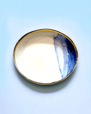 Porcelain Monet Bowl 8"- Violet-1Pc