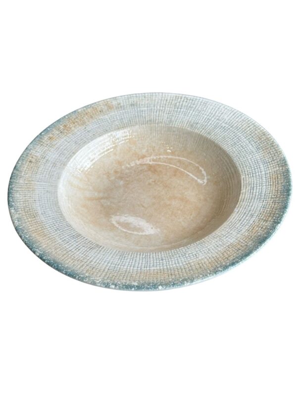 LS Luxurious Defne Pasta Plate 26Cm Materia: Porcelain Colour: Natural Size: 26cm Pack of: 1pc