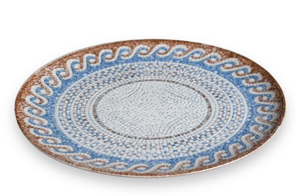 LS Luxurious Antakya Large Ovel Plate 32Cm Material: Porcelain Colour: Multi Size: 32Cm Pack of: 1Pcs