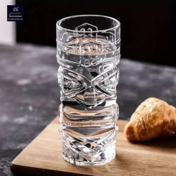 LS Luxurious Italian Designer Glass Set – 450 ml (Pack of 6)