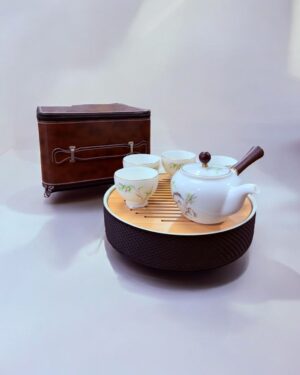 LS LUXURIOUS CERAMIC 5 PCS TEA SET