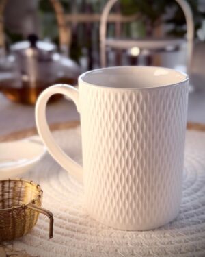 LS LUXURIOUS 380ML ROUND LOUIS MUG 380ml Set of 6