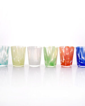 Lapis Accent Tumblers,330Ml (Assorted Colour) Set of 6