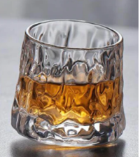 360 Degree Rotating Messina DOF Glass 160ml Set of 6