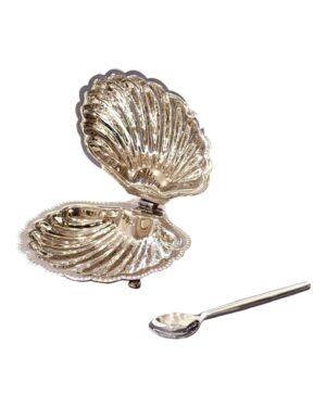 Stainless Steel Shell Bowl 13.5X6X14cm