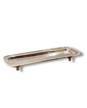 Stainless Steel Rectangular Serving Tray 33X11X3cm