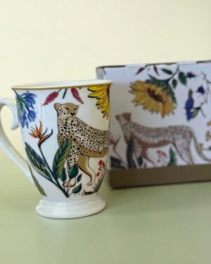 LS LUXURIOUS CLIFFORD MUG 300ML 1PC. (Cheetah)
