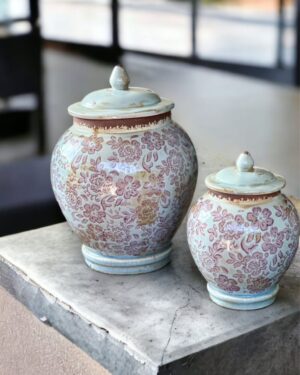 LAVENDER DREAM URN 1Pc-LARGE & 1Pc-SMALL