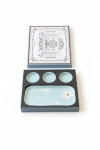 LS LUXURIOUS AURELIA MEZZE SET- BLUE With Gift Box 82fbe79a ac3f 43c6 86fe c64cd856e185