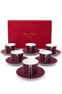 LS LUXURIOUS SAINT DORIC CUP & SAUCER SET OyYHJom EbQJbVReK5