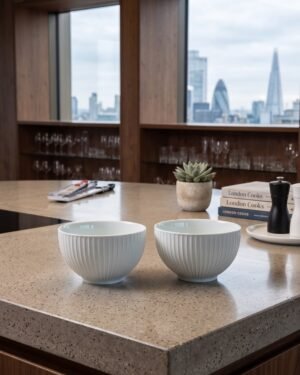 LS LUXURIOUS SPACE-TIME BOWL BLUE 6Inch Set of 2