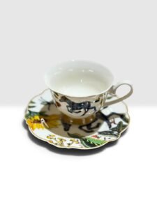 LS LUXURIOUS JENNA CLIFFORD CUP SAUCER ZEBRA (2+2) P1QLazg BmpqQ5UqHYS